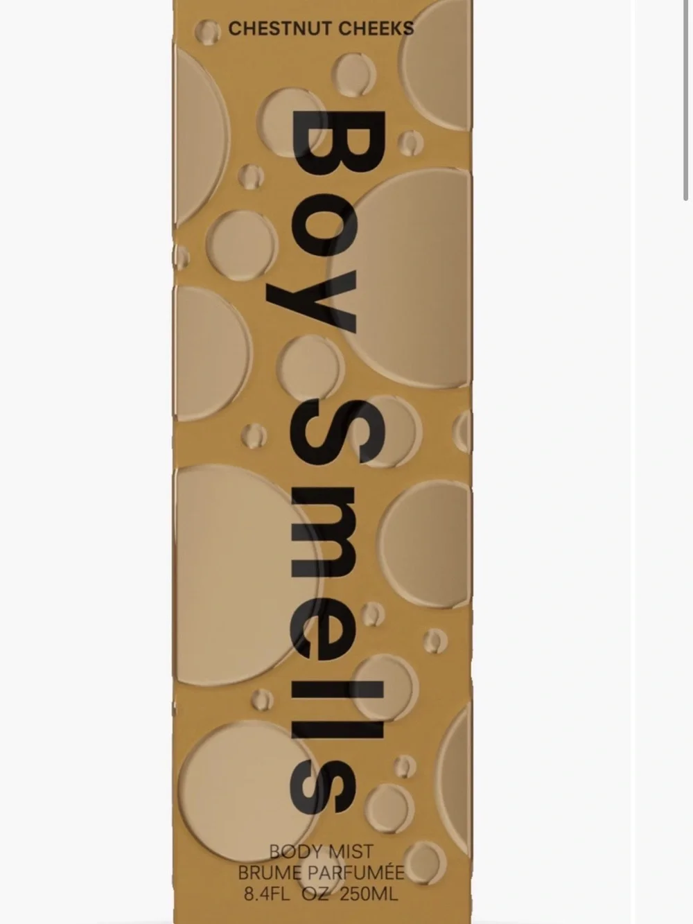 Boy Smells Body Mist and Shimmer in Chestnut Cheeks - BNIB, 100ML